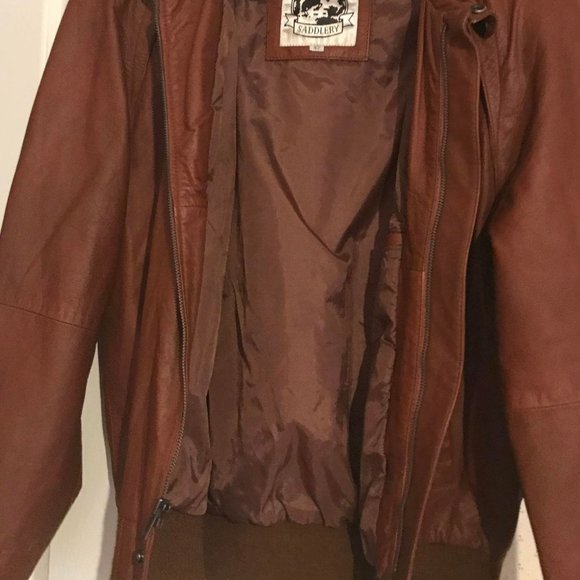 Saddlery Leather Jacket - Picture 4 of 4